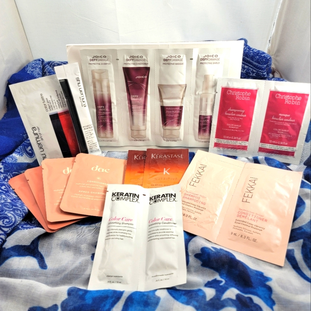 Joico, Christophe Robin, Fekkai, Kerastase, Dae, Shu Uemura color care bundle